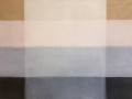 Lasering (hvid, lyserød, sort). Olie på lærred. 65x90 cm. 2017